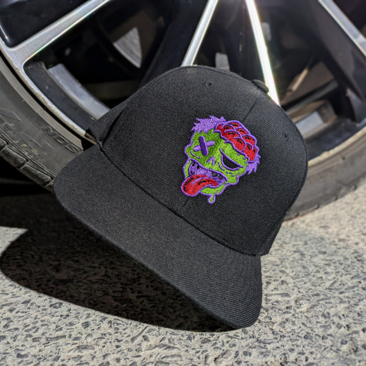 Black Dead Head Snapback